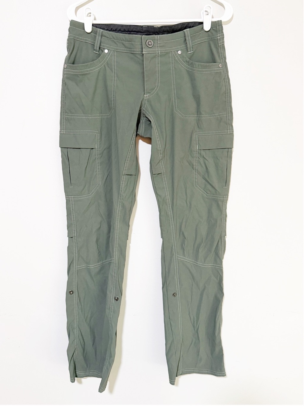 Kuhl convertible hiking pants green size 6